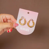 Big Barrel Hoops - Hypoallergenic