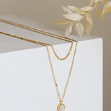 18K Non-Tarnish Stainless Steel Chain Necklace