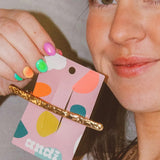 Bumpy Bar Barrette