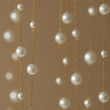 Pearl Chain Necklace 18K Gold Dipped Stainless Steel