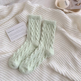 Cozy Thick Plush Hemp-Knit Socks