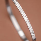 18k Gemstone Bangle