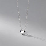 Dainty Heart Pendant Necklace – Gold Plated
