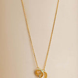18K Opal Dainty Chain Necklace
