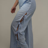 The Penelope Bow-Side Plaid Pants