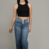 The Ophelia Ribbed Crop Tank