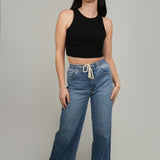 The Ophelia Ribbed Crop Tank