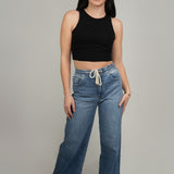 The Ophelia Ribbed Crop Tank