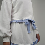 The Rosalie Ruffled Lounge Top & Shorts Set