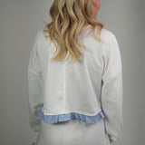 The Rosalie Ruffled Lounge Top & Shorts Set