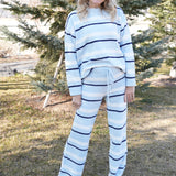 The Isabel Stripe Sweater Set