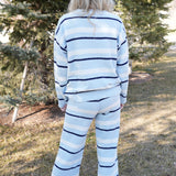The Isabel Stripe Sweater Set