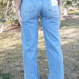 The Brooke Super High Rise Baggy Wide-Leg Jeans  VERVET by FLYING MONKEY