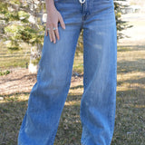 The Florence Super High Rise Wide Leg Jeans  VERVET by FLYING MONKEY