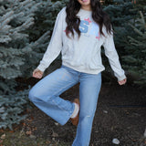 The Liberty Oversized Patchwork Sweatshirt