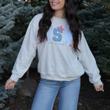 The Liberty Oversized Patchwork Sweatshirt