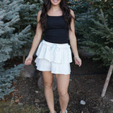 The Adeline Ruffle Skort