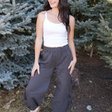 The Nora U-Neck Knit Crop Tank