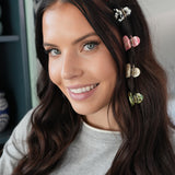 Valentine’s Heart Hair Claw Set – Pack of 5
