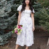 The Violet Bloom Maxi Dress
