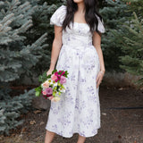 The Violet Bloom Maxi Dress