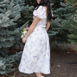 The Violet Bloom Maxi Dress