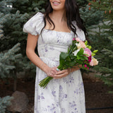 The Violet Bloom Maxi Dress